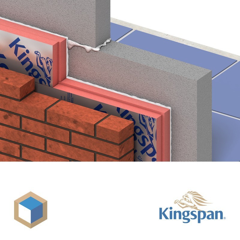 1 Pak Kooltherm K8 Plus Spouwplaat 41/20 mm Rc waarde 3