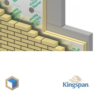 Kingspan Therma TW 50 cavity wall board